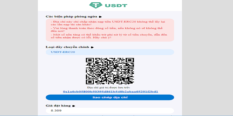 Nạp Tiền USDT Tại Nhà Cái New88